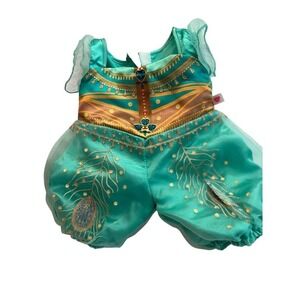 Build-A-Bear Workshop Disney Princess Jasmine Outfit Aladdin READ FLAW